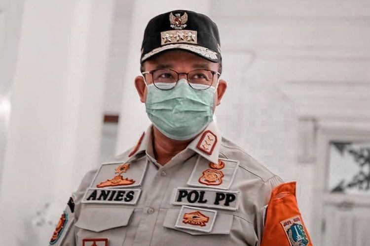 Gubernur DKI Jakarta Anies Baswedan Memperpanjang PSBB DKI hingga 8 Februari 2021