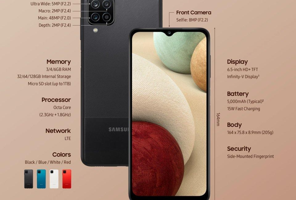 Inilah Kelebihan dan Kekurangan Galaxy A12, Smartphone Midrange Dari Samsung