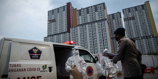 GAWAT!!! KASUS COVID-19 DIJAKARTA MELONJAK TAJAM, KAPASITAS WISMA ATLET MAKIN PENUH