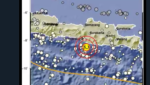 UPDATE Terjadi Gempa di Gunung Kidul berkekuatan 5,3 Magnitudo Hari ini