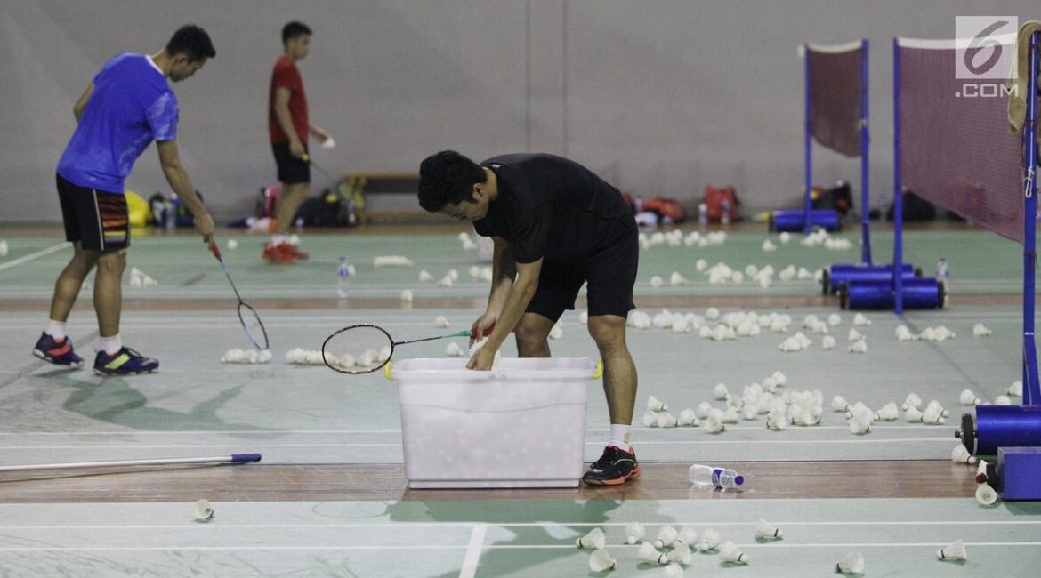 timnas tunggal latihan