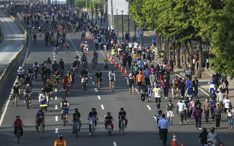 Car Free Day Jakarta Dibuka Kembali Pekan Ini, Berikut 6 lokasi CFD Di Jakarta